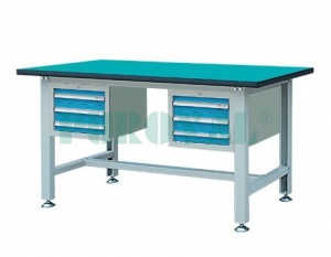 雙吊抽輕型工作桌WLD1505 WLD1805 WLD2105