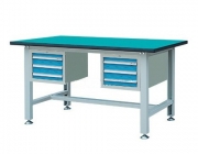 雙吊抽輕型工作桌WLD1505 WLD1805 WLD2105