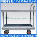 靜音手推車 銀PLA300-T2