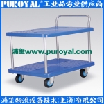 靜音手推車 半靜音PLA250Y-T2 二層車板式