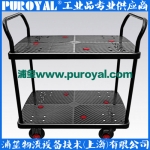 靜音手推車 超靜音 黑PLA300-T2-D