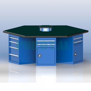 六角工作臺/鉗工實訓臺/機修維修工作臺